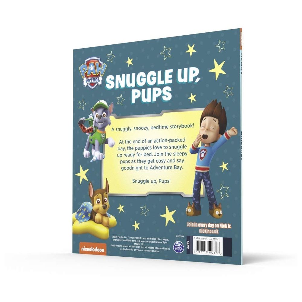 كتاب Paw Patrol - Snuggle Up Pups