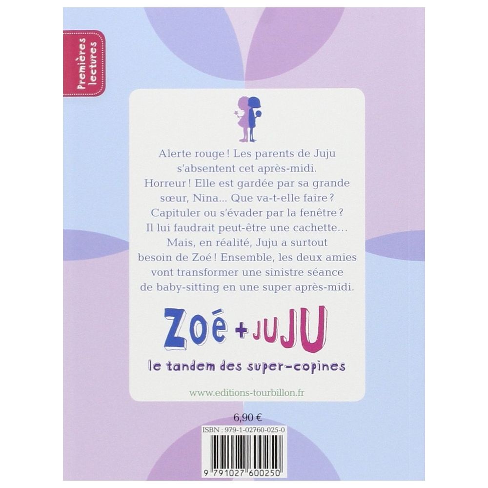 كتاب Zoe Et Juju Gardent La Baby Sitter