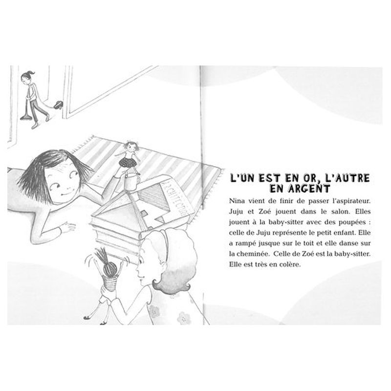 كتاب Zoe Et Juju Gardent La Baby Sitter