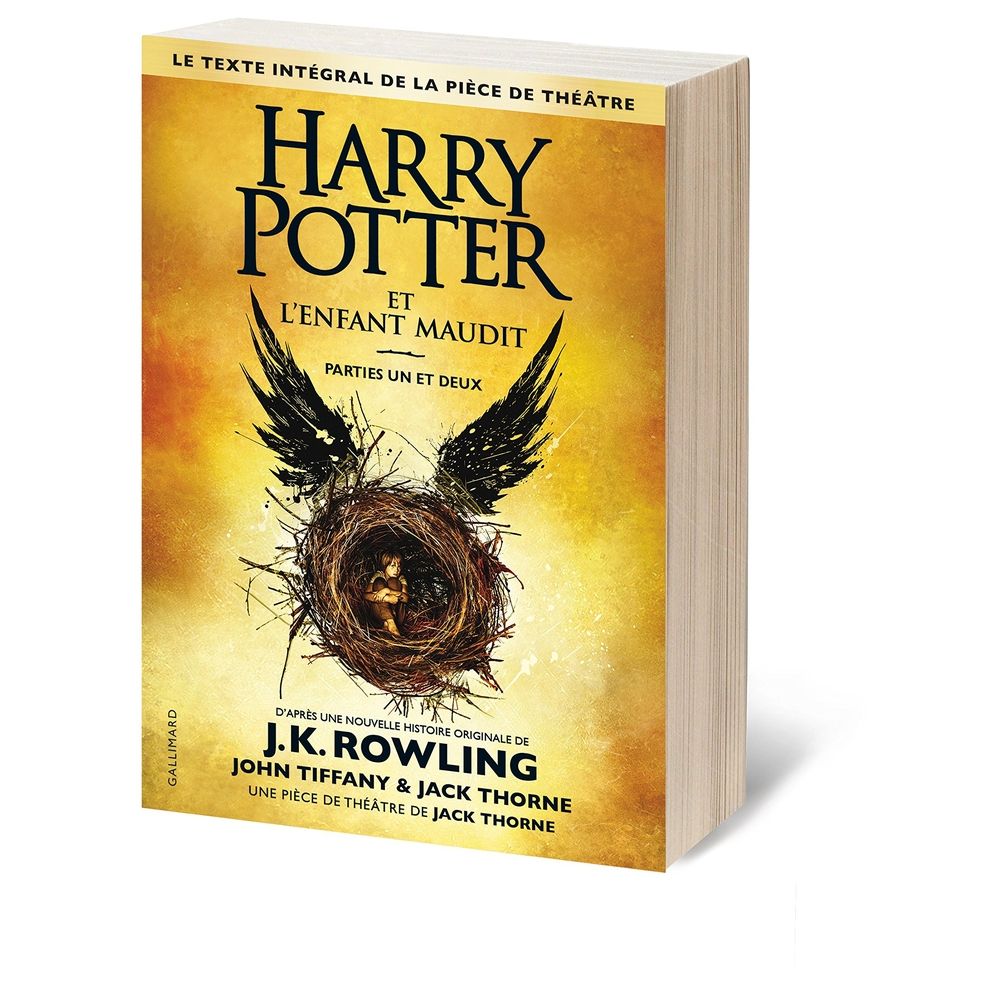  كتاب harry potter et l'enfant maudit parties un et deux