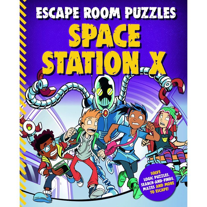 كتاب الأنشطة Escape Room Puzzles: Space Station X