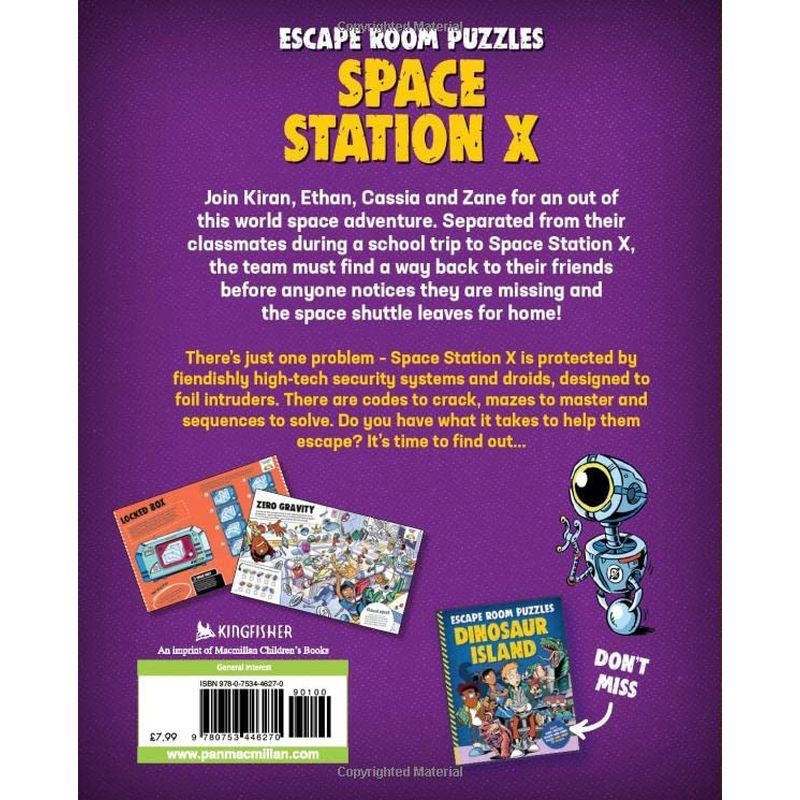 كتاب الأنشطة Escape Room Puzzles: Space Station X