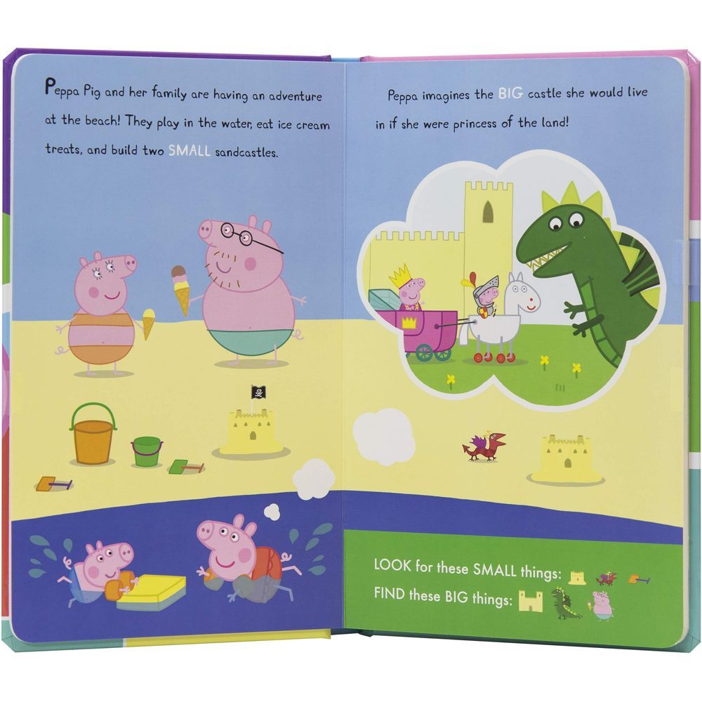  كتاب peppa pig: big and small: take-a-look