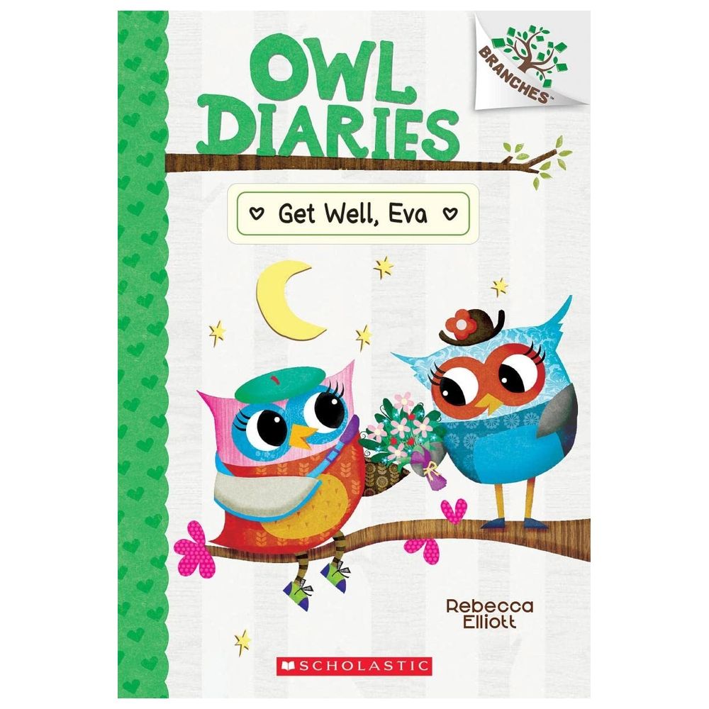 قصة Get Well, Eva: A Branches Book (Owl Diaries #16) 