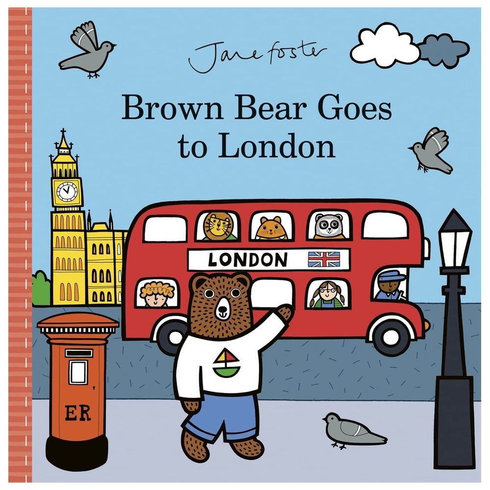  كتاب brown bear goes to london