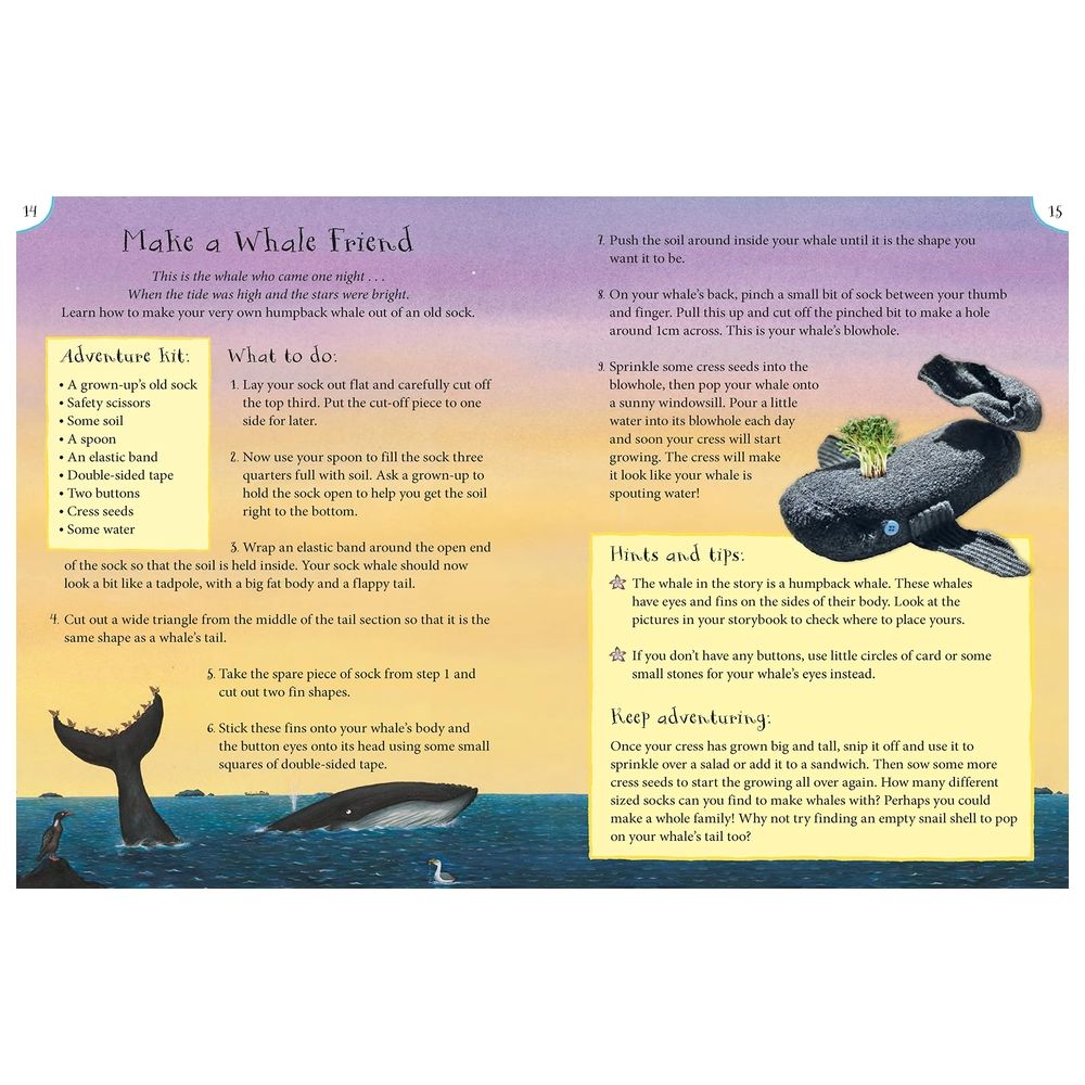 Snail And The Whale And Friends Outdoor Activity Book