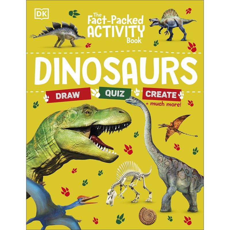 كتاب أنشطة Fact-Packed Activity Book: Dinosaurs