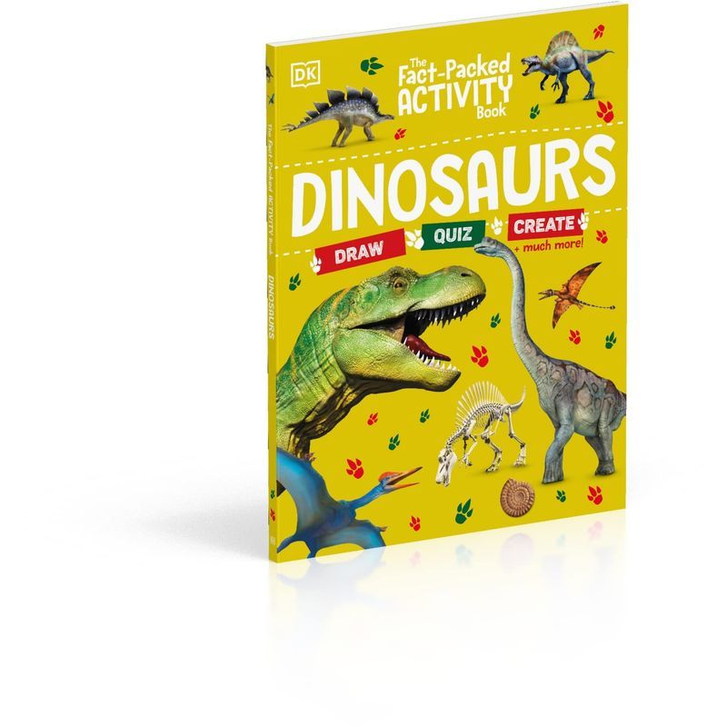 كتاب أنشطة Fact-Packed Activity Book: Dinosaurs