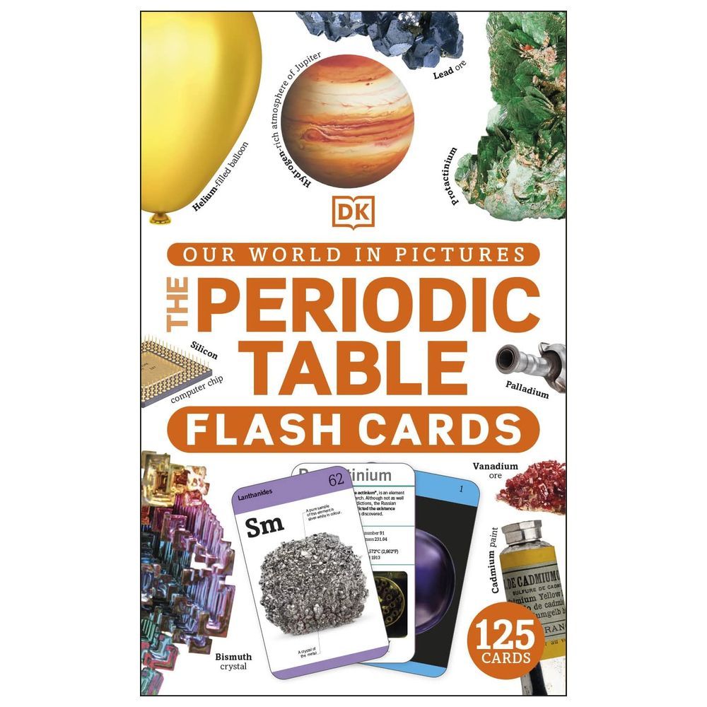 بطاقات تعليمية Our World in Pictures The Periodic Table Flash Cards