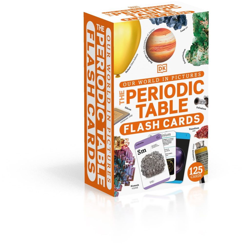 بطاقات تعليمية Our World in Pictures The Periodic Table Flash Cards