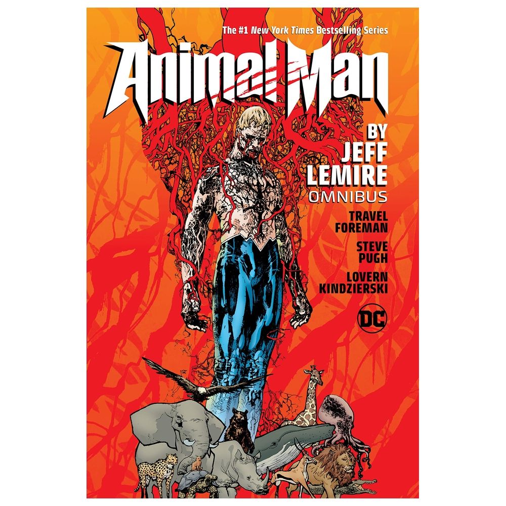  كتاب animal man by jeff lemire omnibus