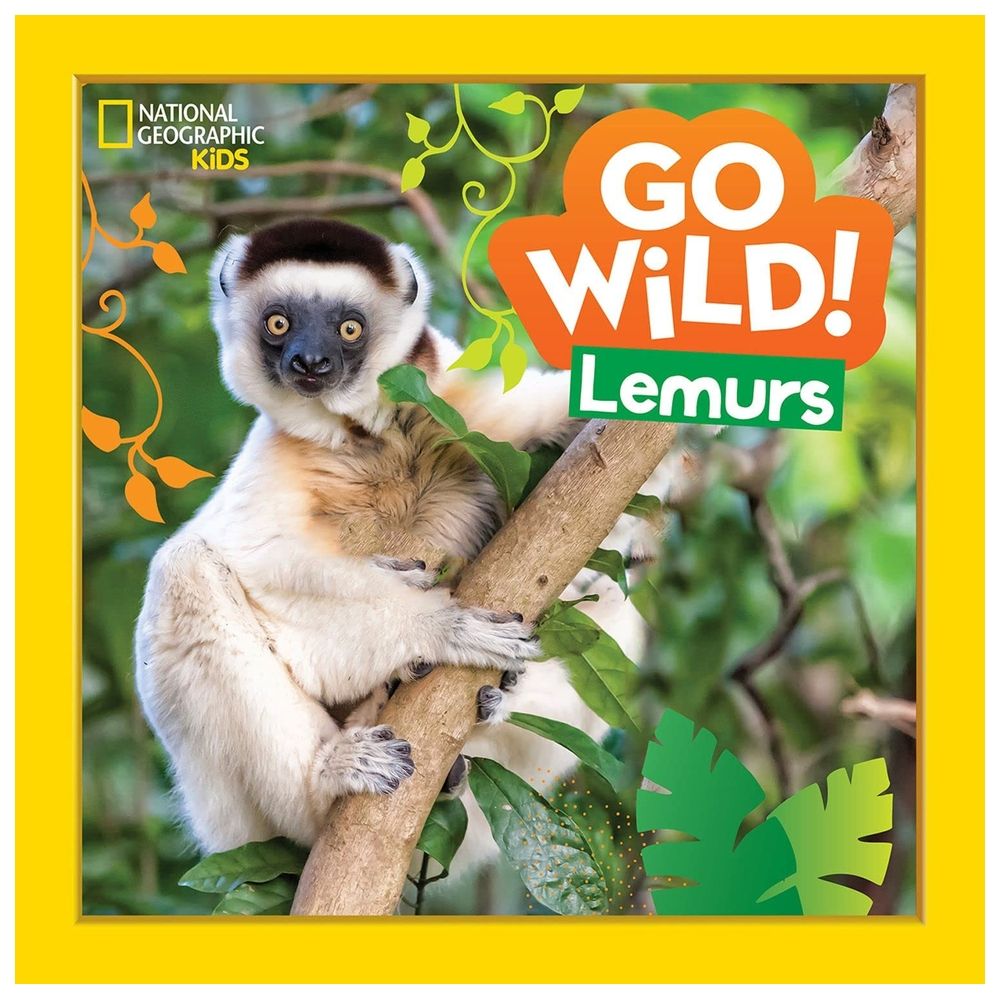  كتاب go wild! lemurs 