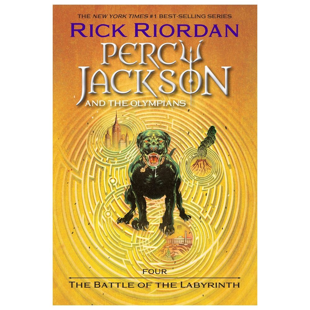  كتاب percy jackson and the olympians: the battle of the labyrinth