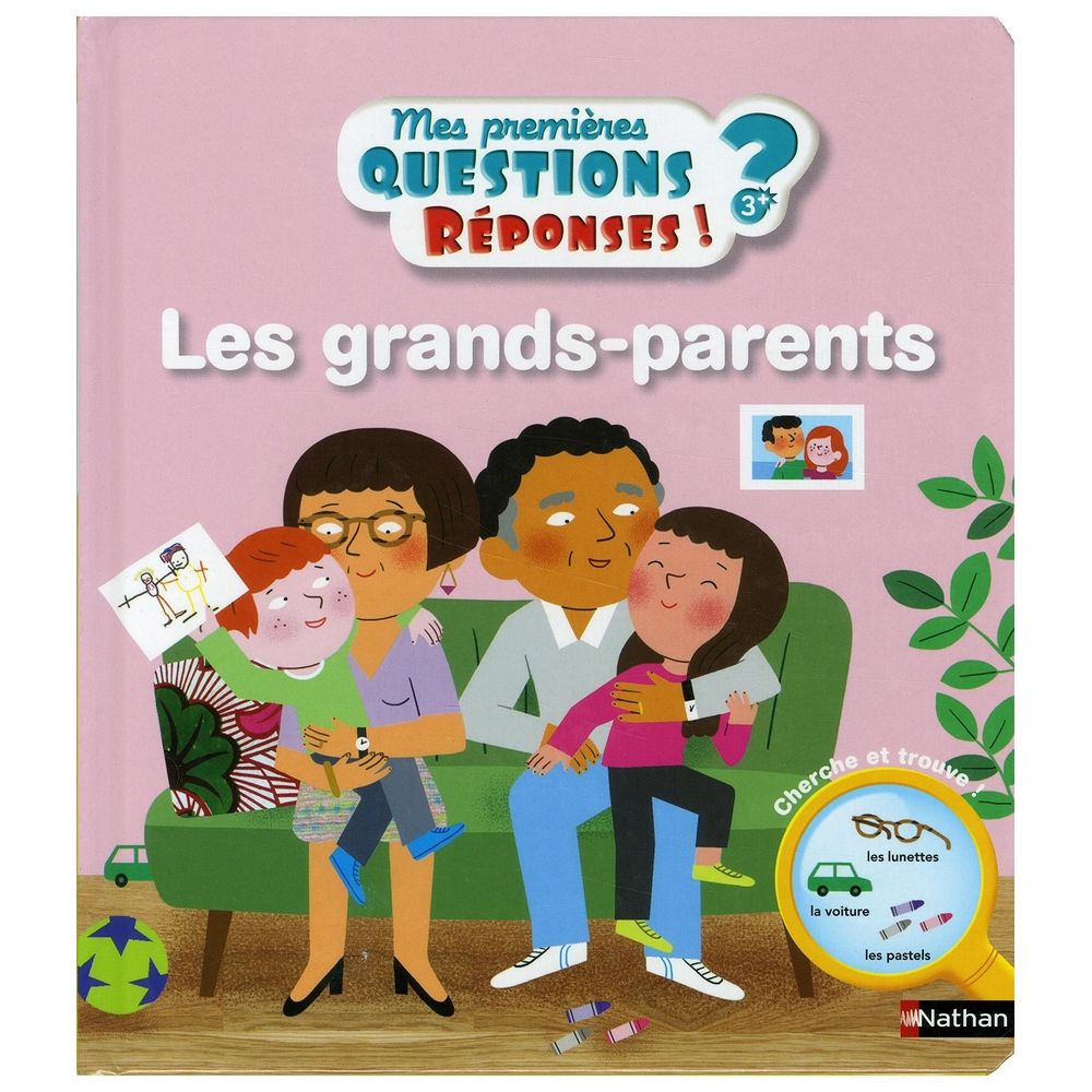 كتاب Les Grands-Parents - Mes Premieres Questions Reponses ! 3Ans+ - Vol05