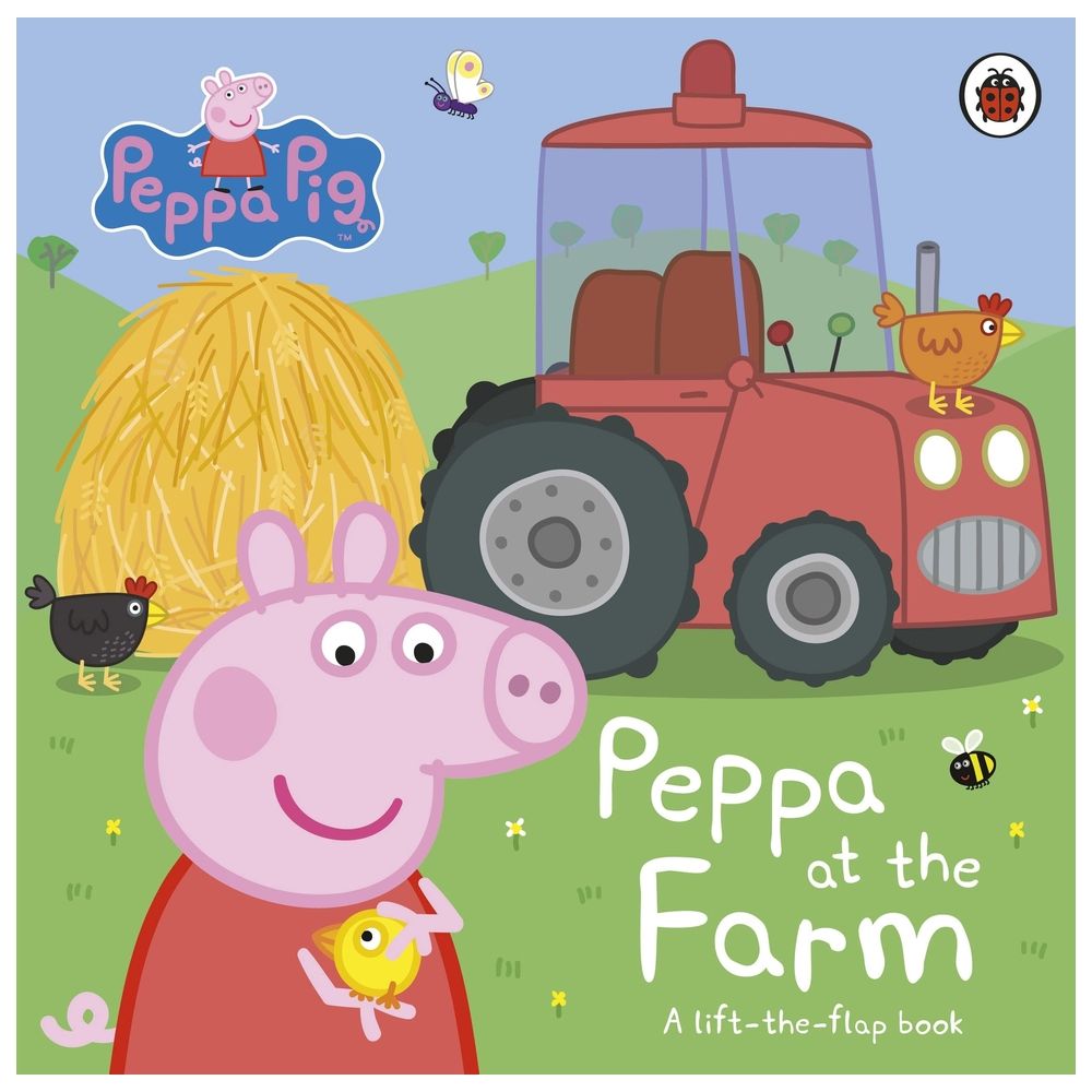  كتاب peppa pig: peppa at the farm: a lift-the-flap book