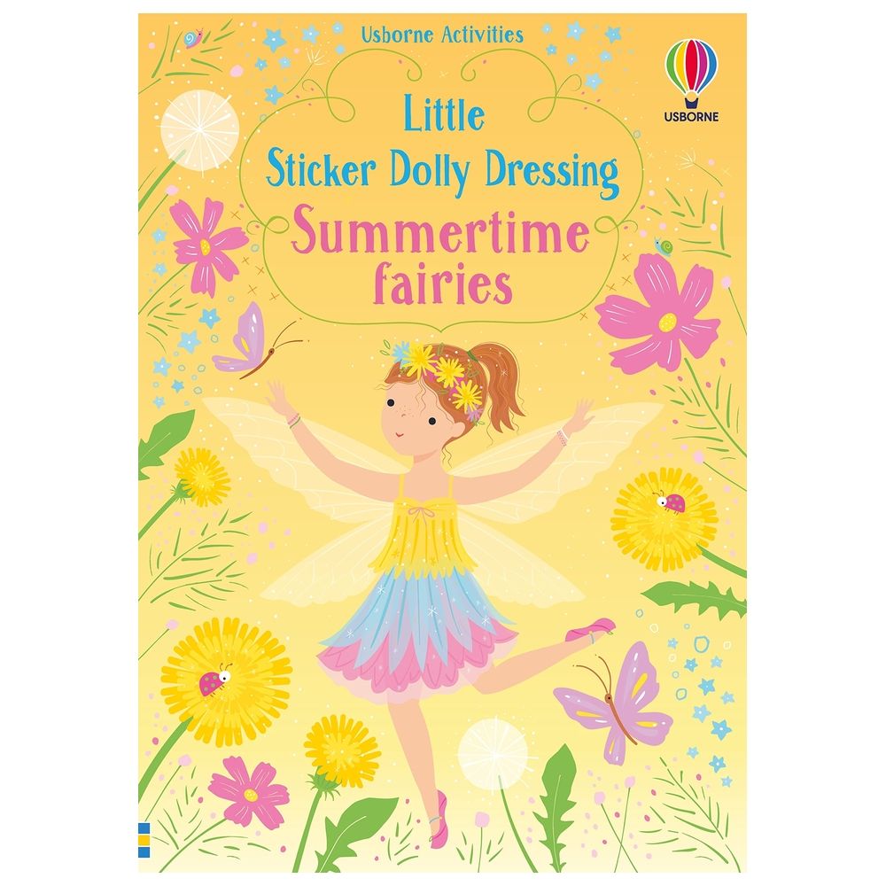 Usborne Books - Little Sticker Dolly Dressing Summertime Fairies