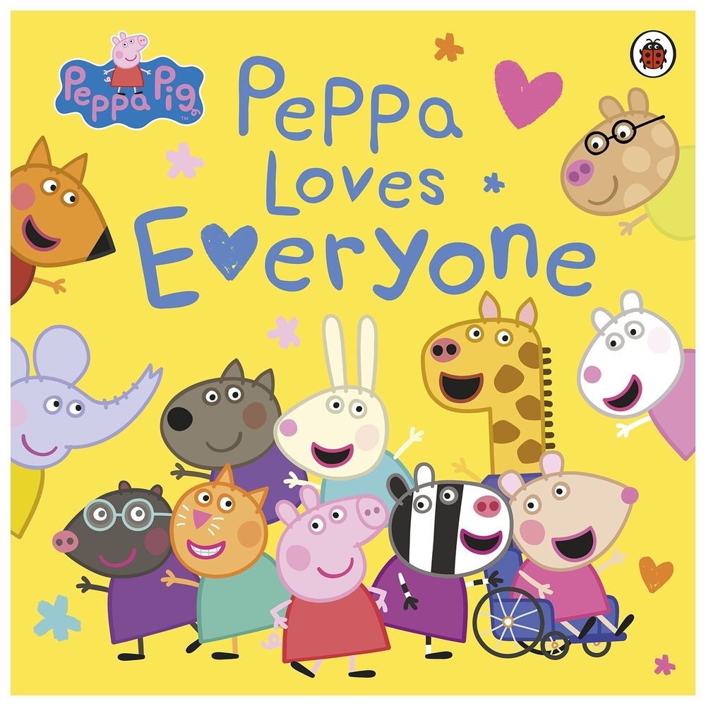  كتاب peppa pig: peppa loves everyone