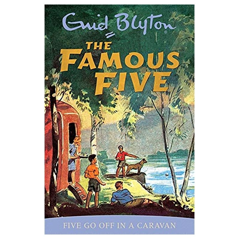  كتاب five go off in a caravan (famous five centenary editions)