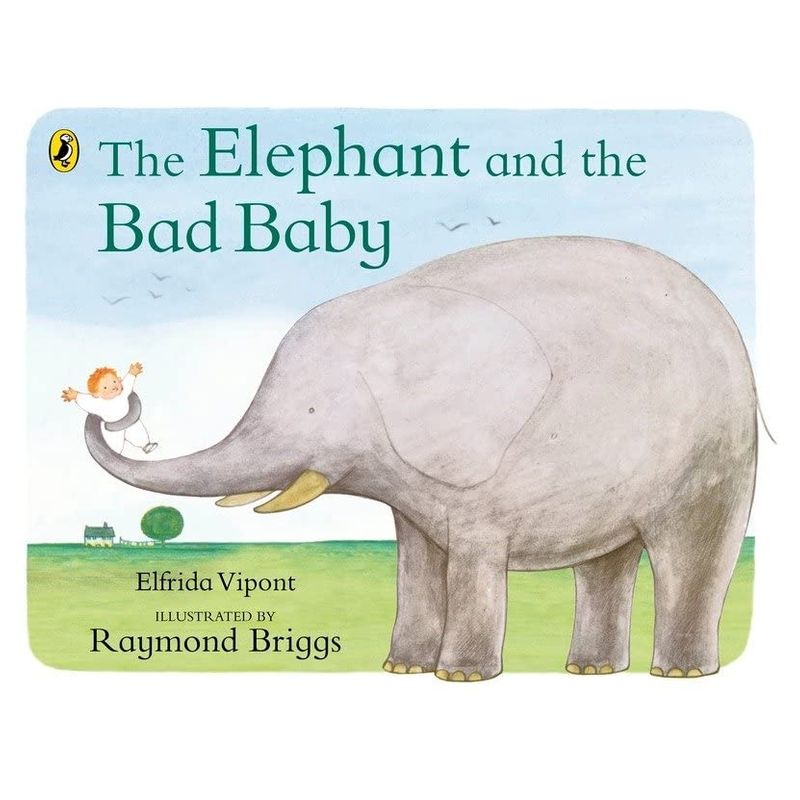  كتاب the elephant and the bad baby (puffin picture books)