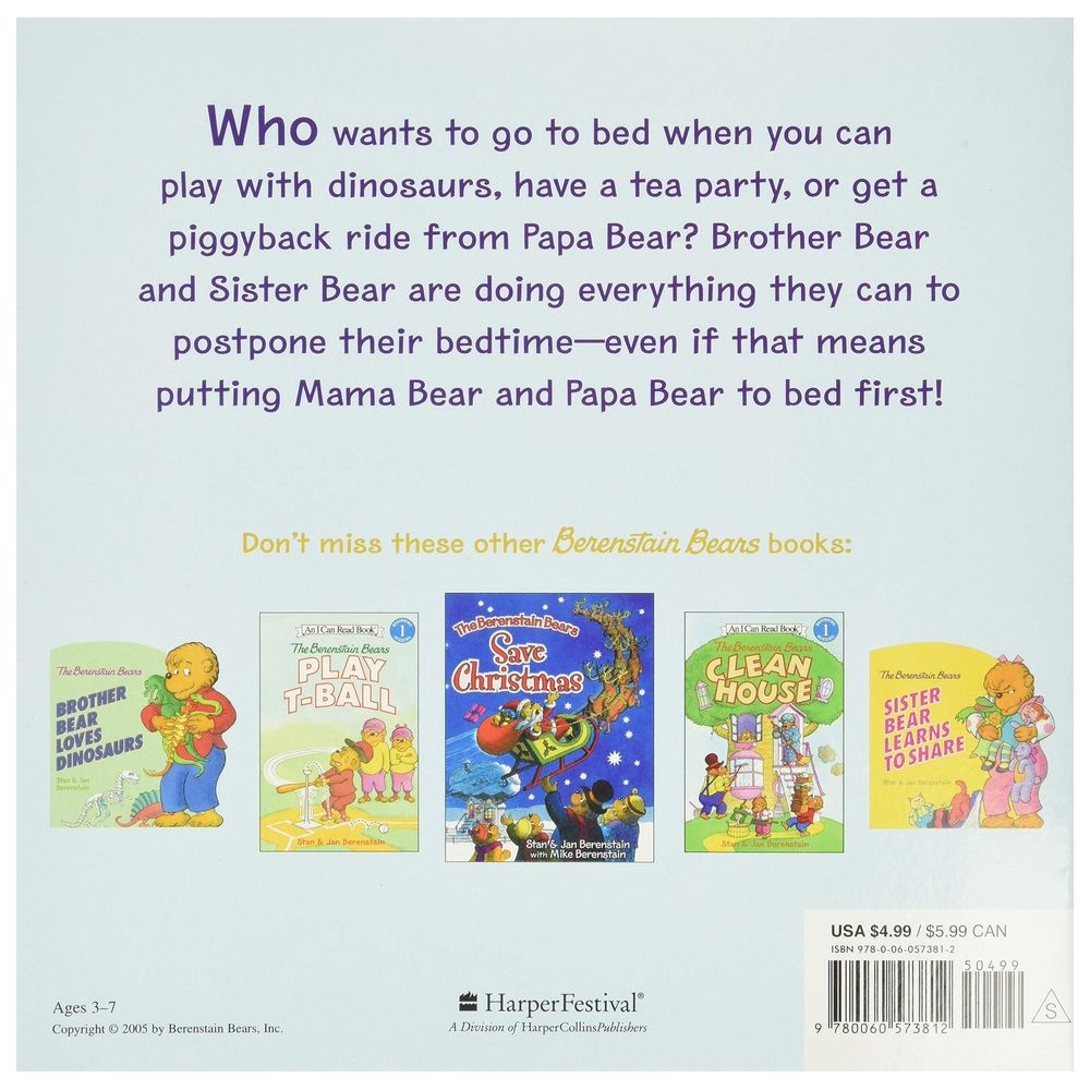 قصة The Berenstain Bears' Bedtime Battle