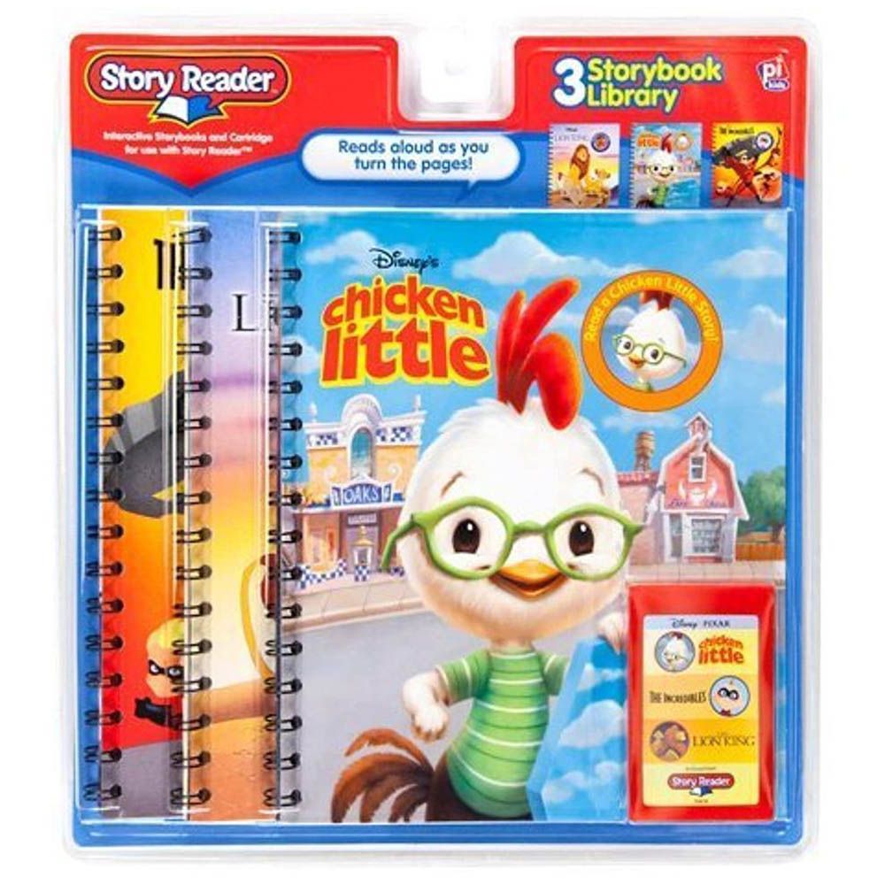  كتاب story reader chicken little - set of 3 books