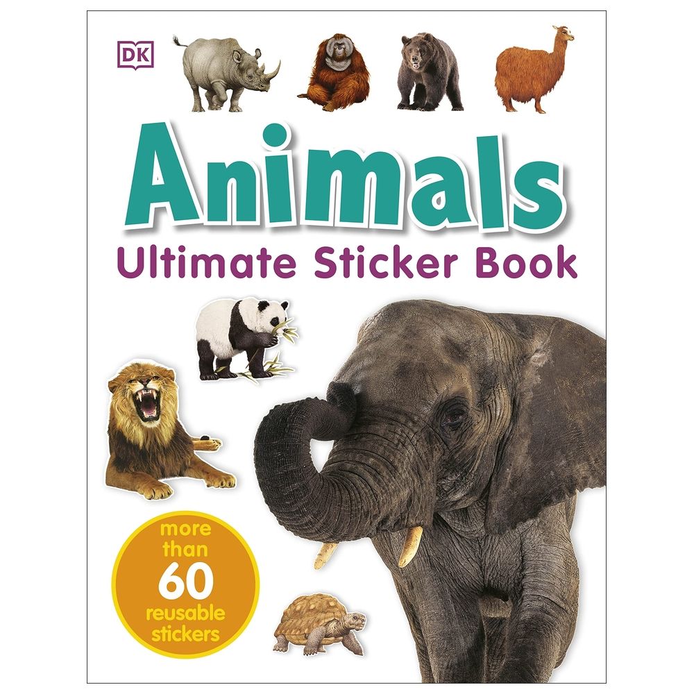 كتاب الملصقات Ultimate Animal Sticker Book (Ultimate Sticker Books) 