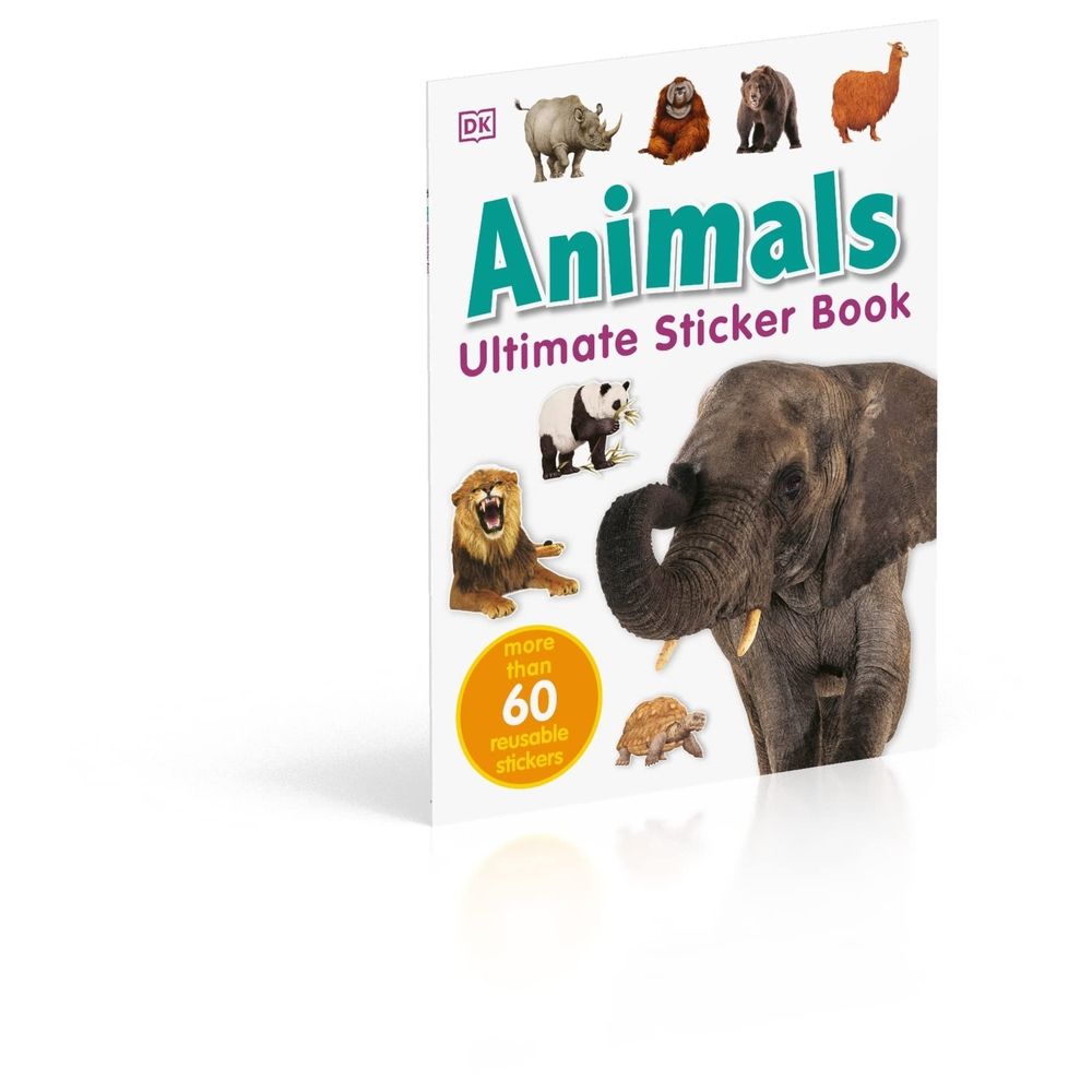 كتاب الملصقات Ultimate Animal Sticker Book (Ultimate Sticker Books) 