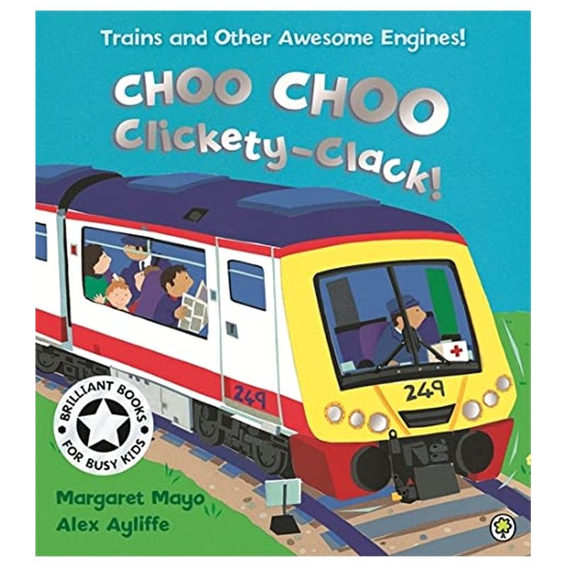  كتاب choo choo clickety clack! (paperback)