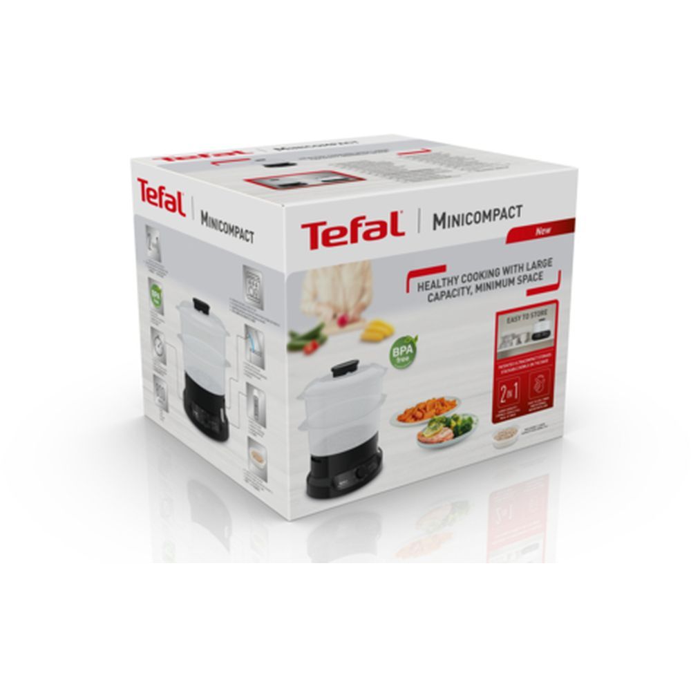 Tefal - Steam Cooker - Black