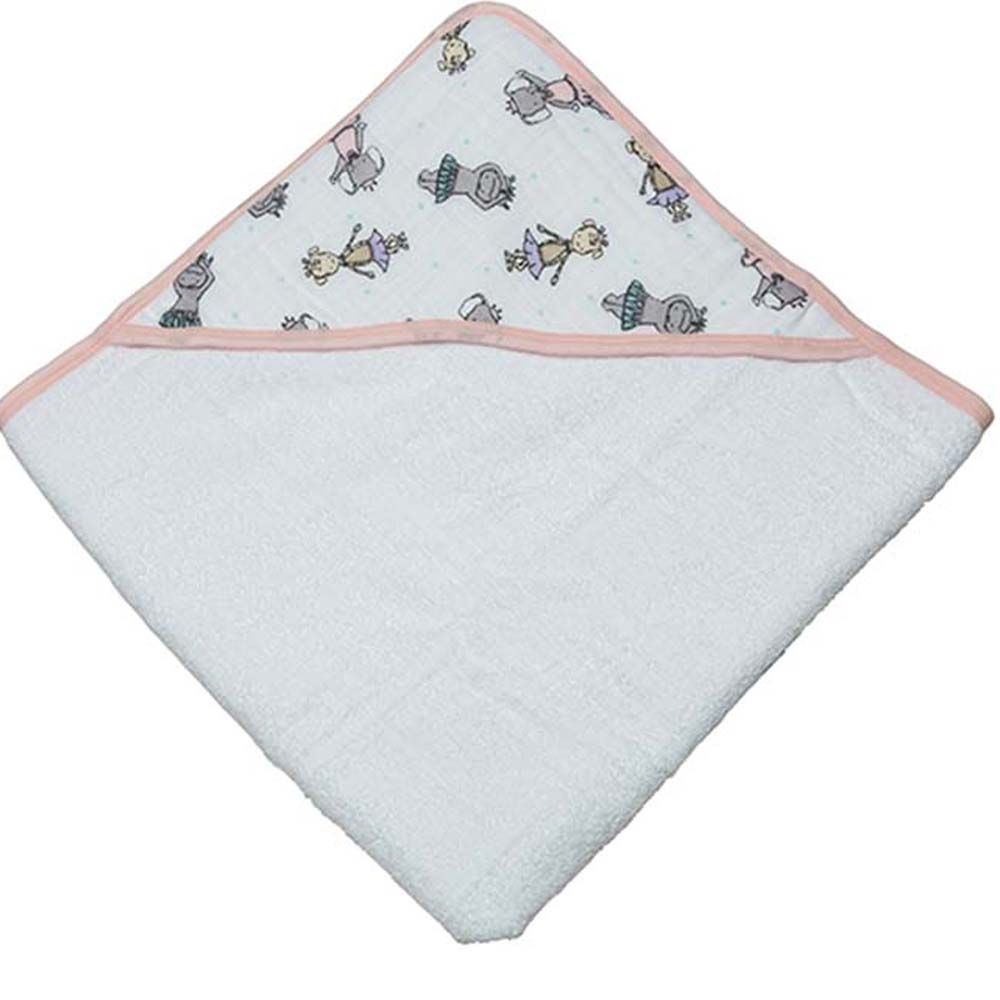 Johanna Jo - Tiny Treasures Hooded Towel - Tiny Dancer