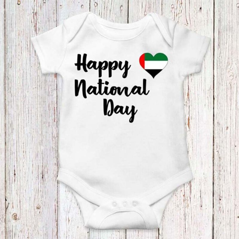 Impressions  - Baby Onesie - Happy National Day