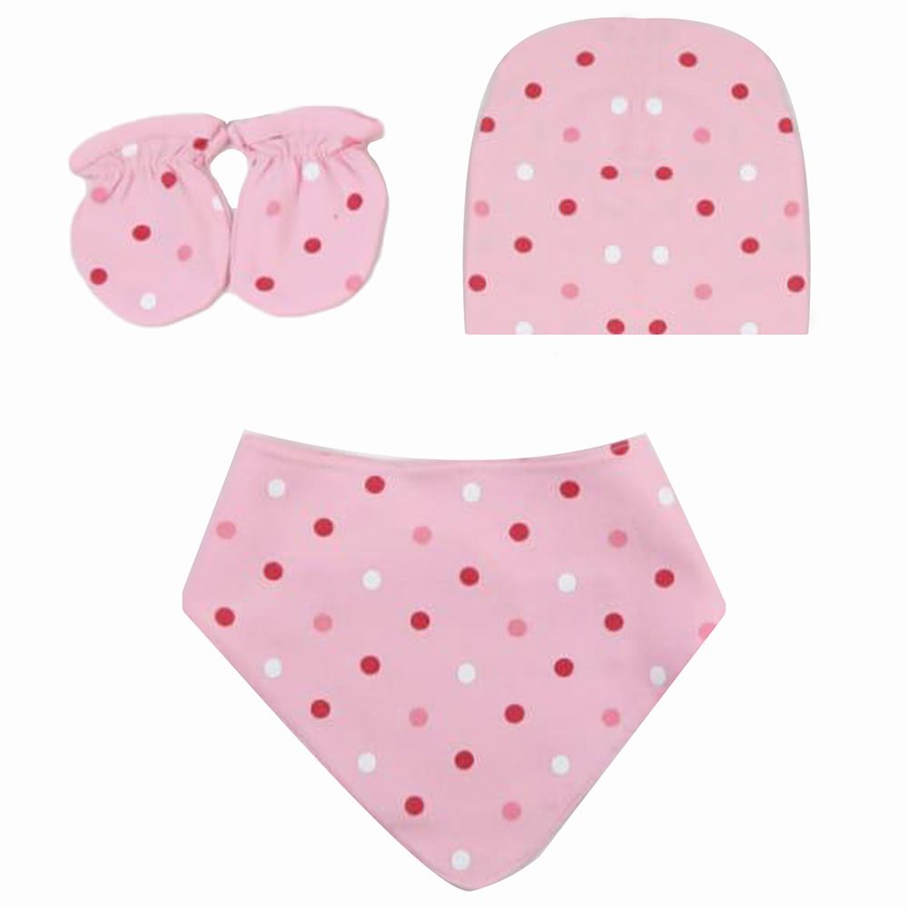 Cosset - Polka Dot Pink PJ Set