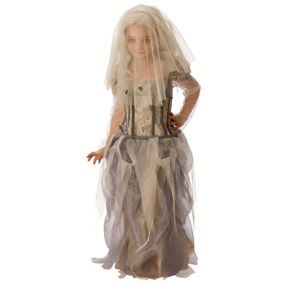 Costume Super Centre - Ghost Bride Costume - Beige