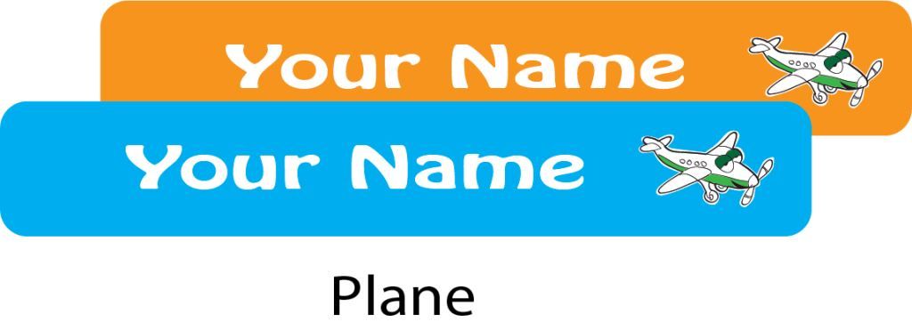 Ladybug - Plane Labels - Pack of 42