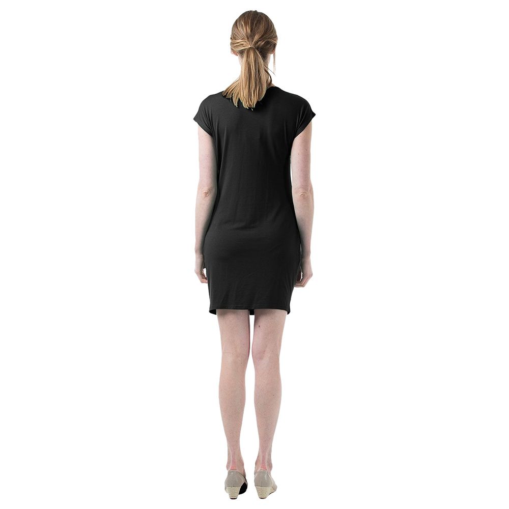 Spring - Cattee Nursing Dress - Black