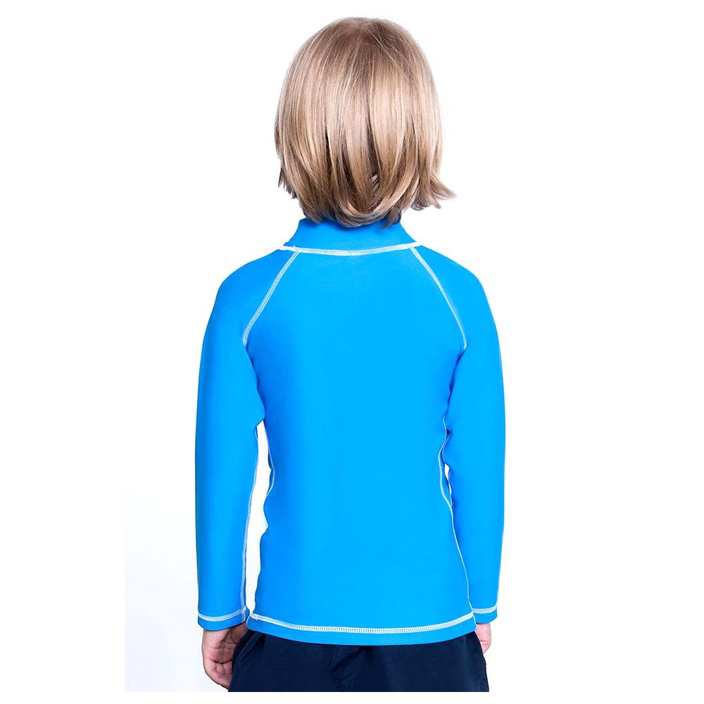 COEGA Sunwear - K Boys Rash Guard, Blue Basic