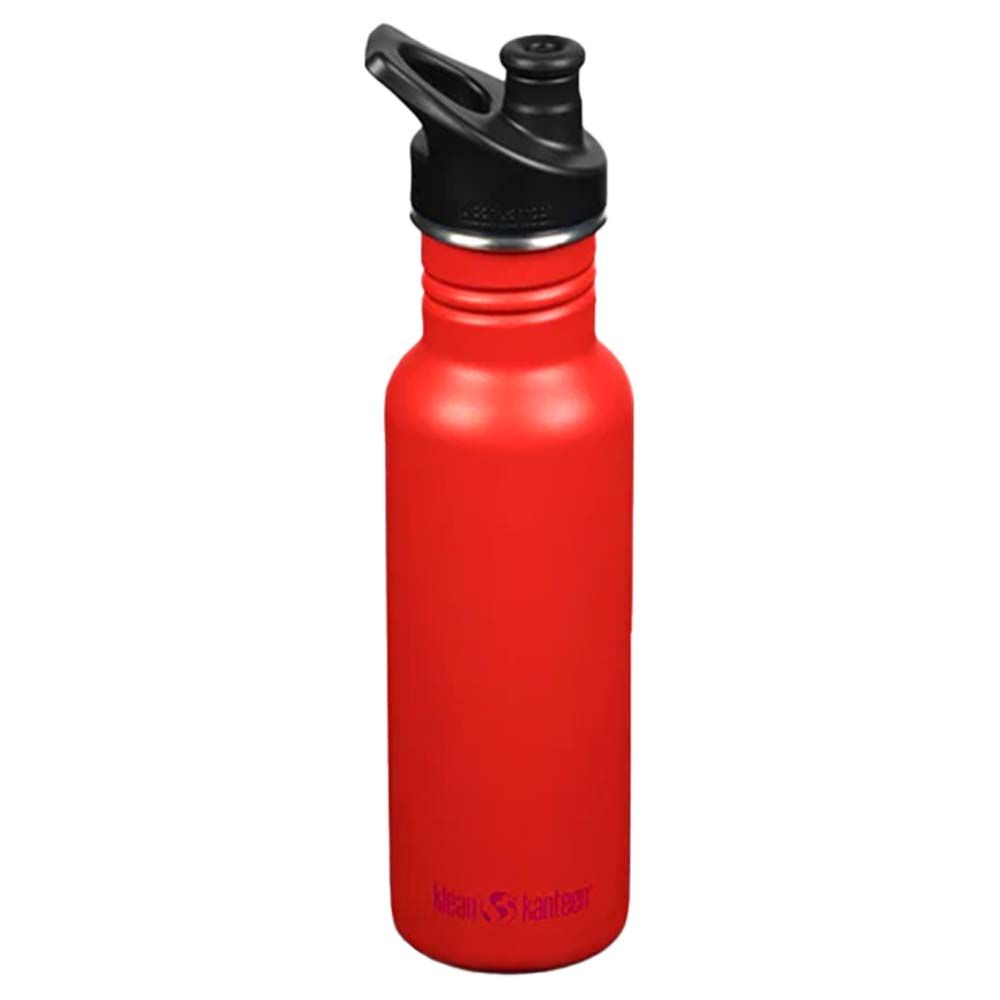 Klean Kanteen - Classic 18oz Bottle W/ Sport Cap - Tiger Lily