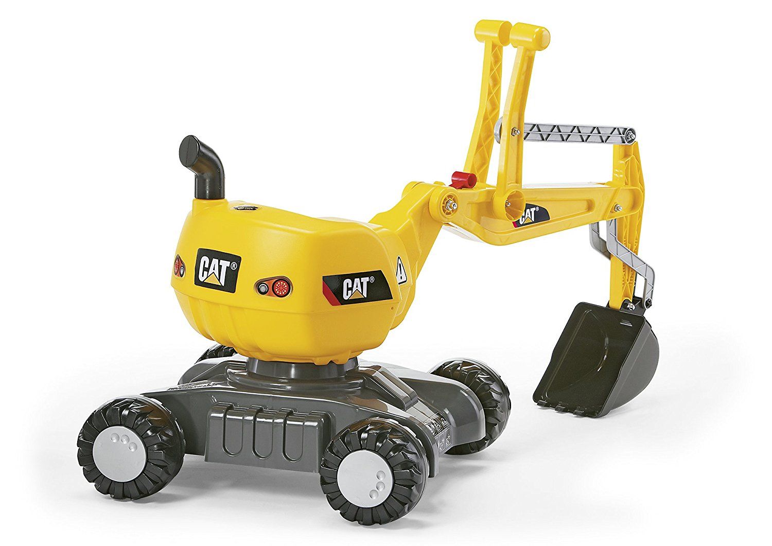 Rolly Toys - Digger CAT 360° Excavator with Minitrac Dumper CAT Ride On