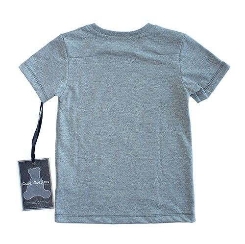 Cute Edition® Grey T-shirt Black Teen