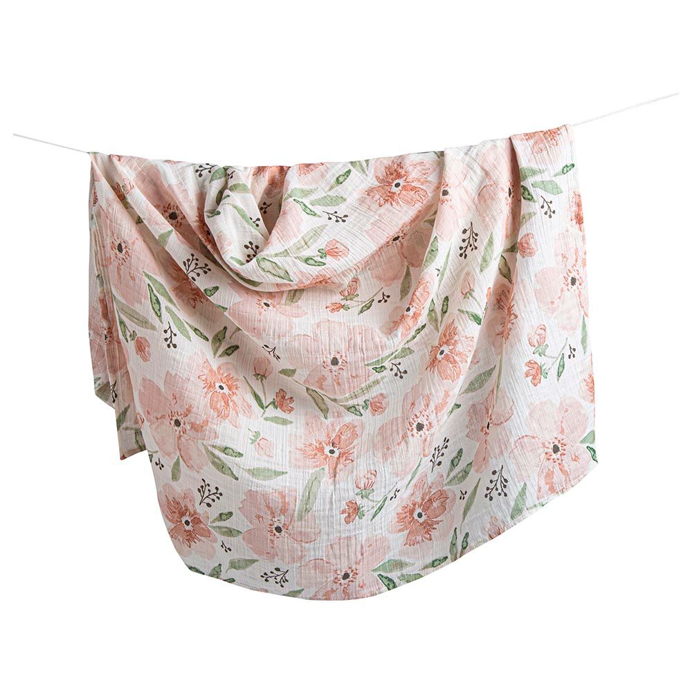 Crane Baby - Parker Single Swaddle Wraps - Floral