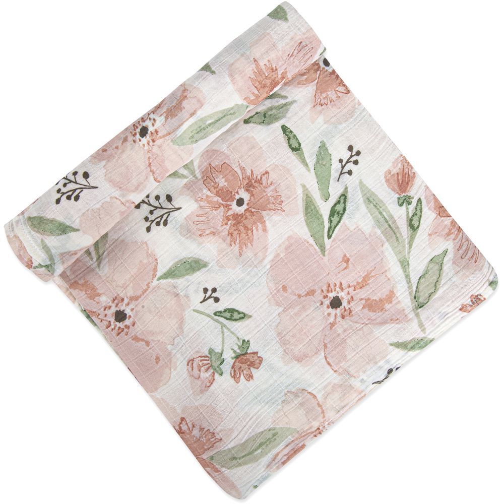 Crane Baby - Parker Single Swaddle Wraps - Floral