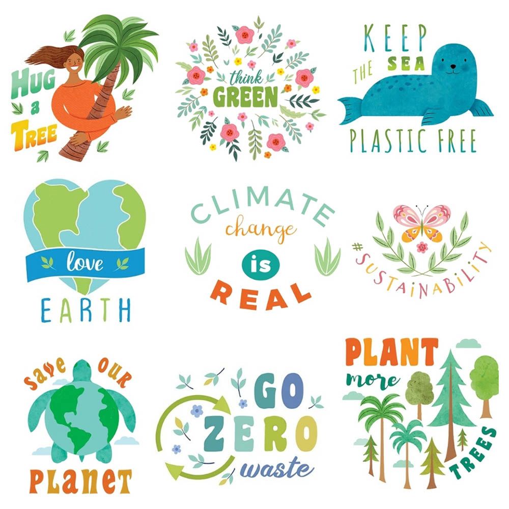 Ecostore - Environment Stickers - Set of 9