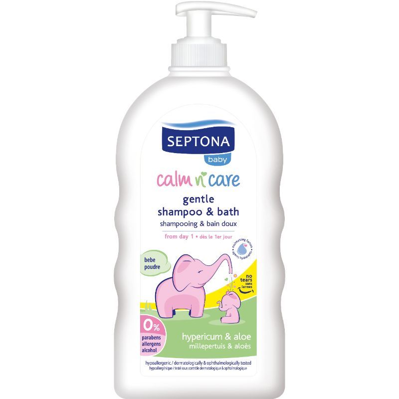 Septona - Baby Bath & Shampoo Hypericum & Aloe 500ml