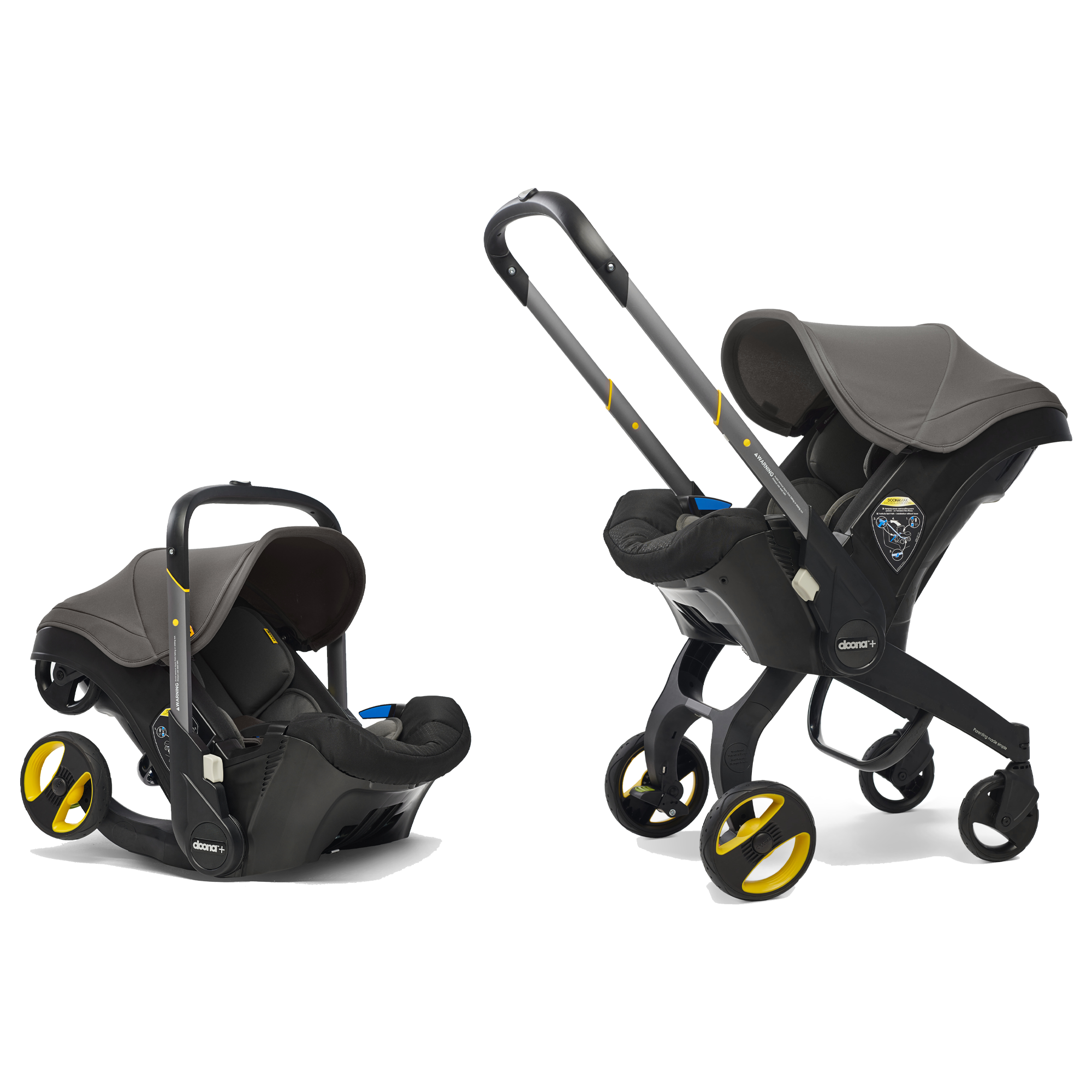 Doona - Infant Car Seat and Stroller - Grey Hound