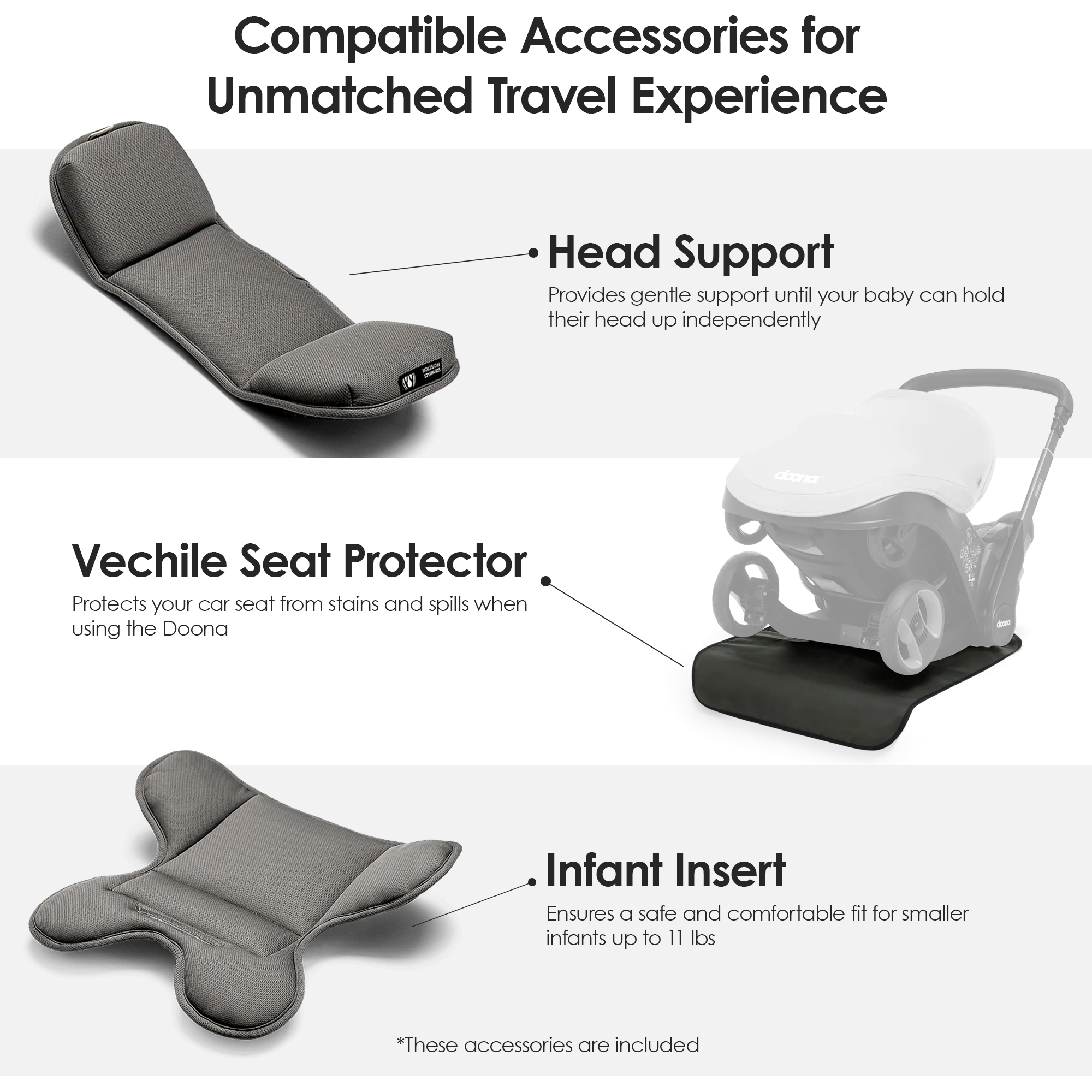 Doona - Infant Car Seat and Stroller - Grey Hound