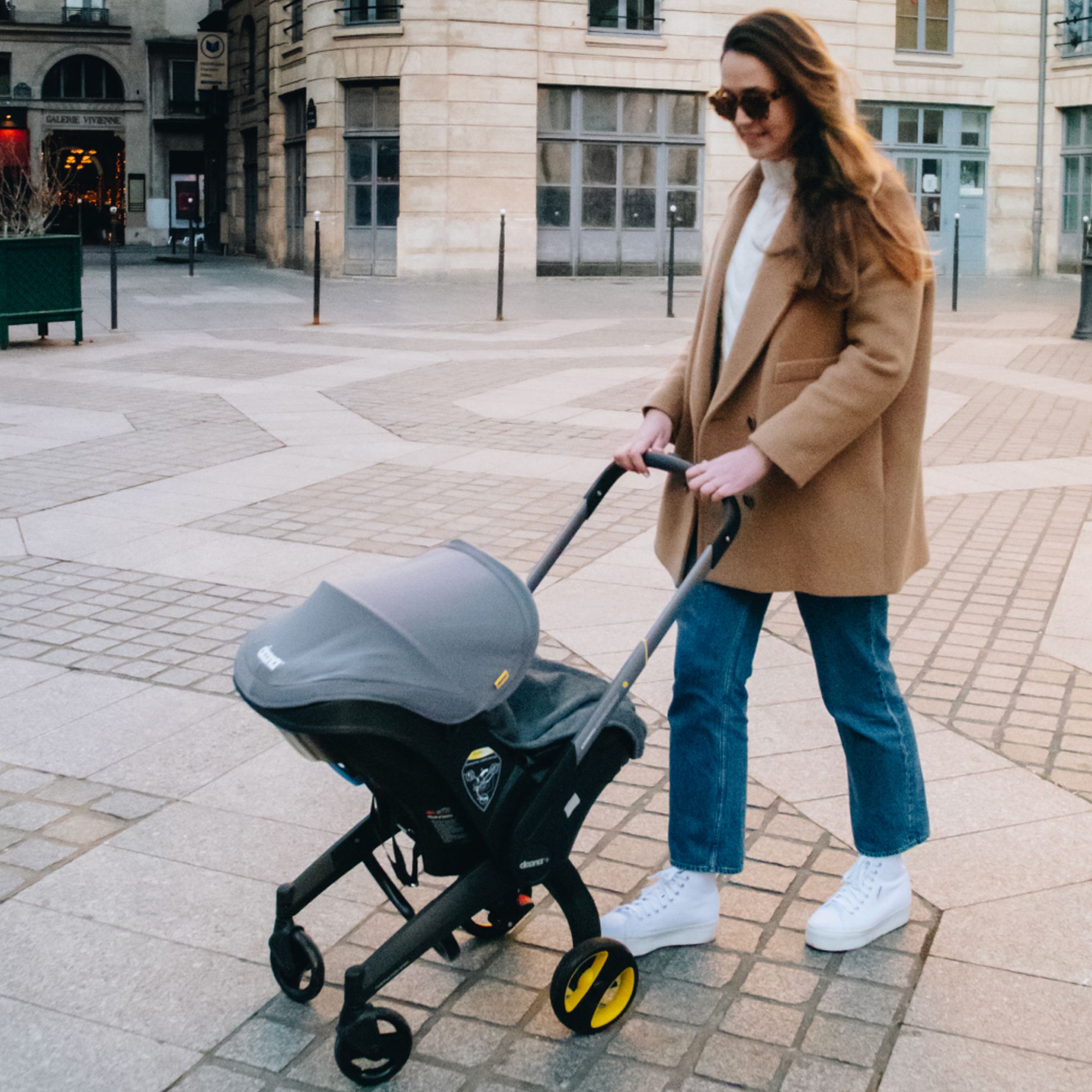 Doona - Infant Car Seat and Stroller - Grey Hound