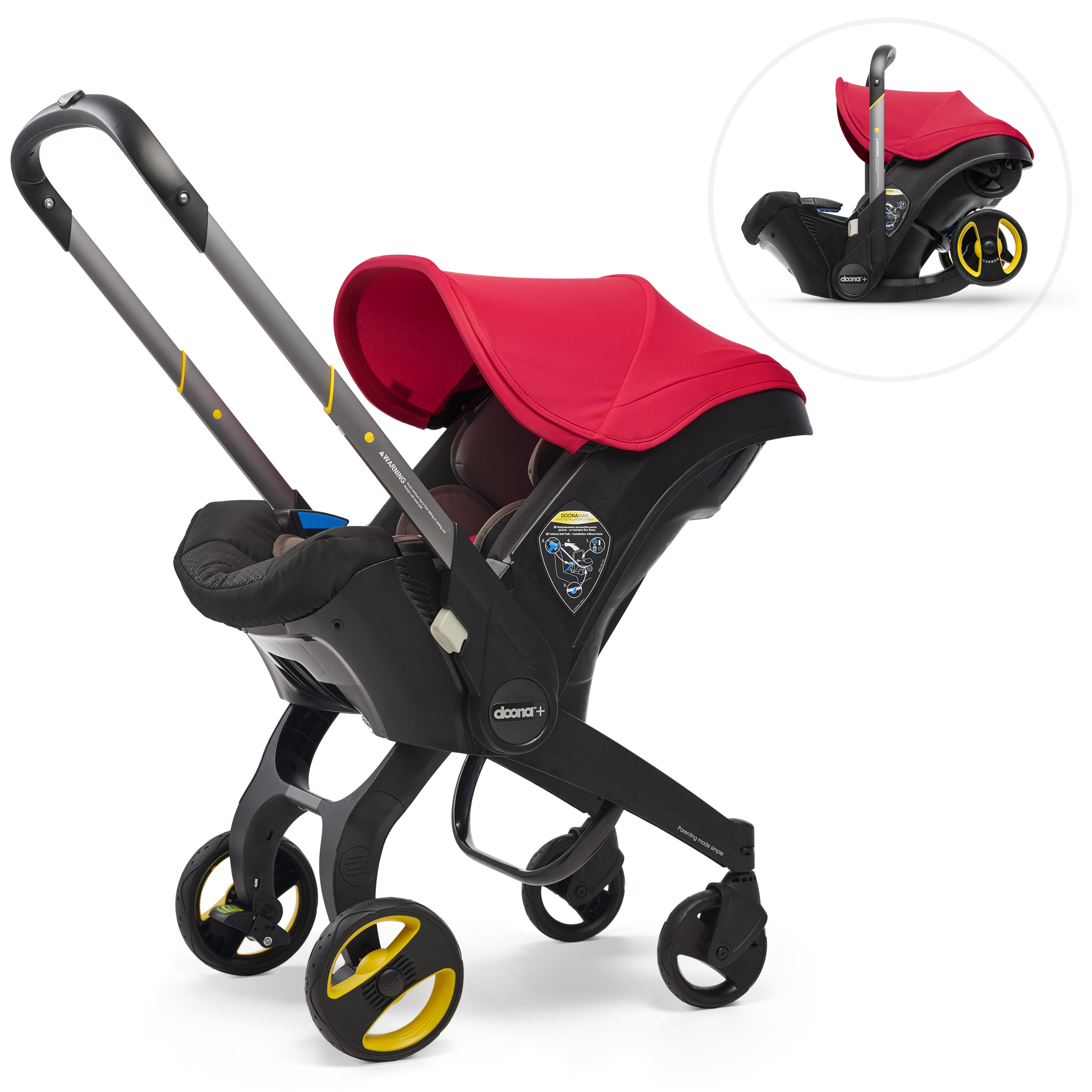 Doona - Infant Car Seat - Flame Red