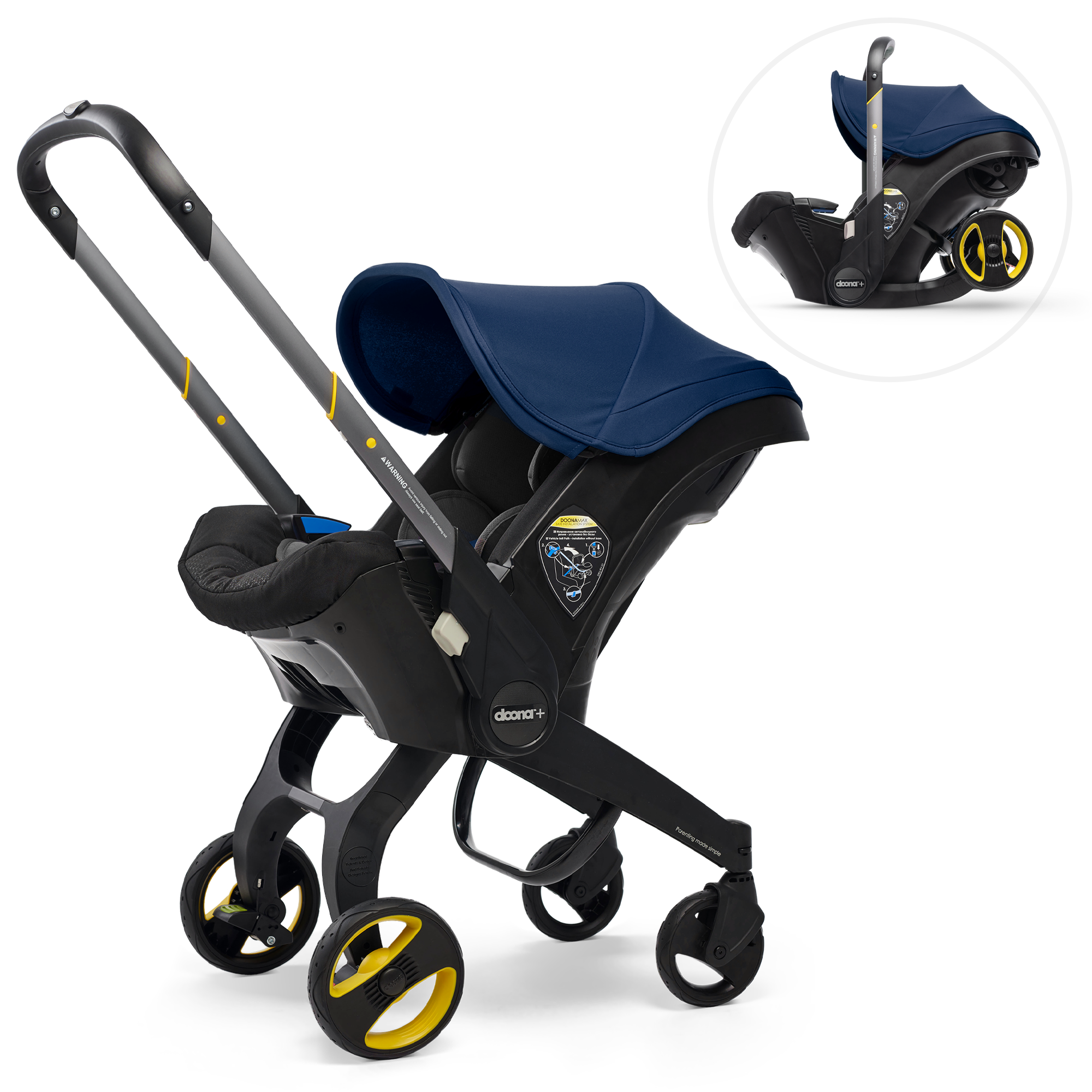 Doona - Infant Car Seat and Stroller - Royal Blue