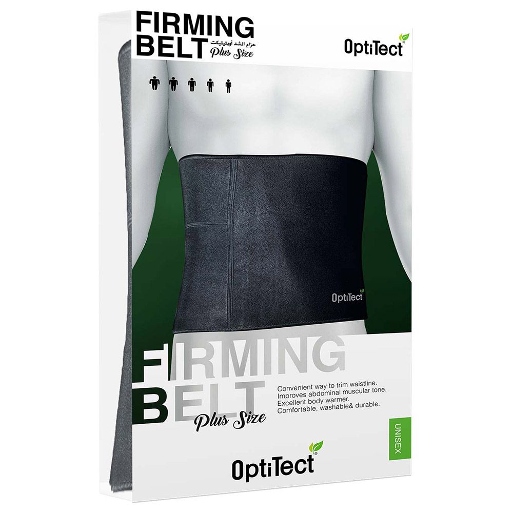 Optitect - Firming Belt - Free Size - Black