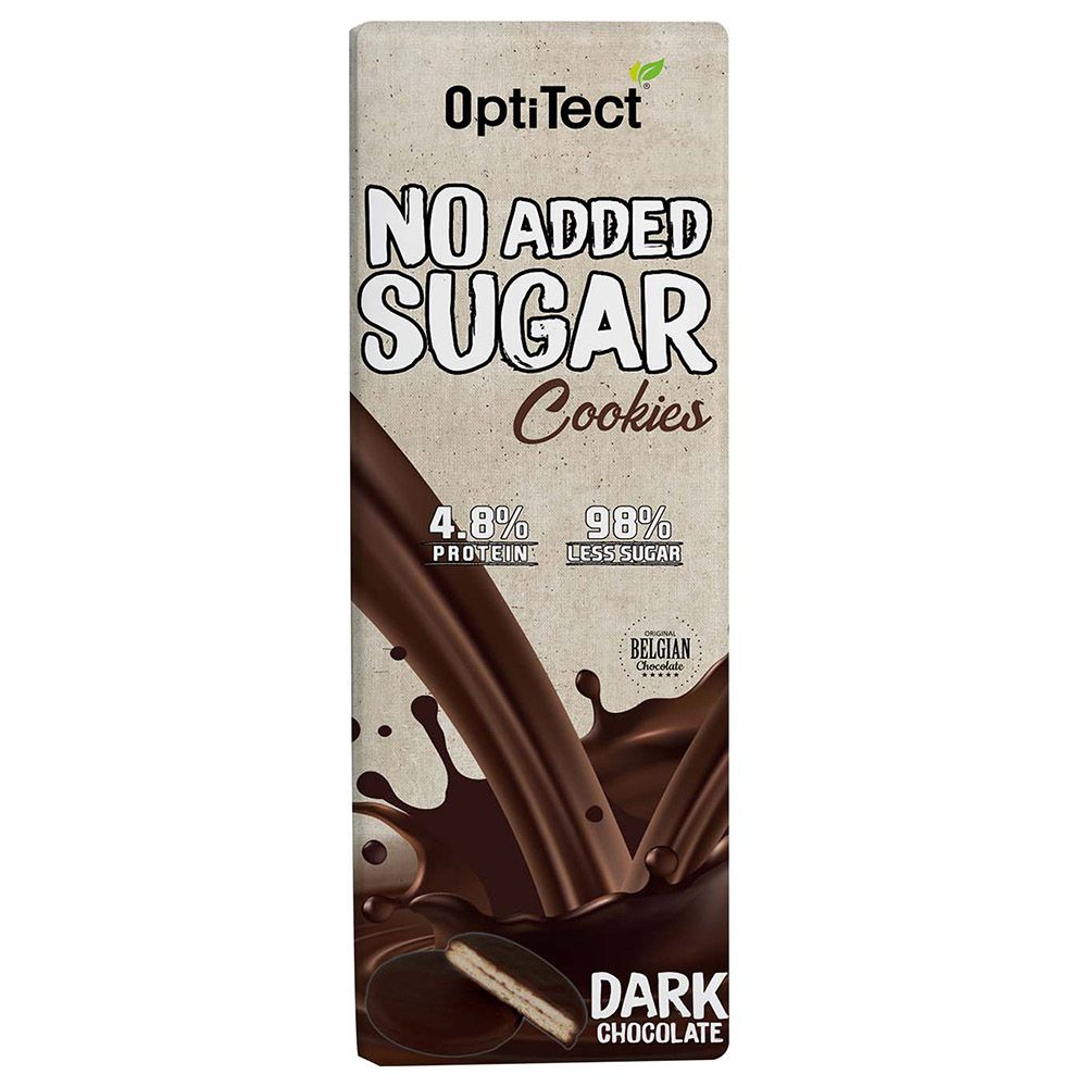 Optitect - No Added Sugar Cookies - Dark Chocolate